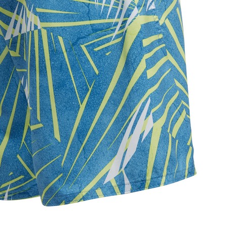 ADIDAS SHORTS ΜΑΓΙΟ ΤΙΡΚΟΥΑΖ-ΚΙΤΡΙΝΟ JR