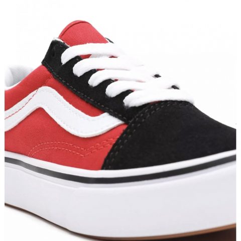 VANS OLD SKOOL CHESS BLACK RED PS