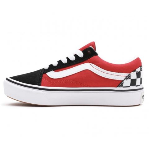 VANS OLD SKOOL CHESS BLACK RED PS