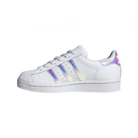 ADIDAS SUPERSTAR CF WHITE MULTICOLOR J