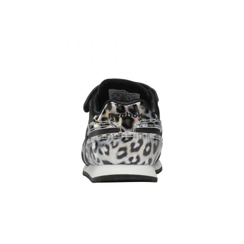REEBOK ROYAL BLACK SILVER ANIMAL PRINT TD 