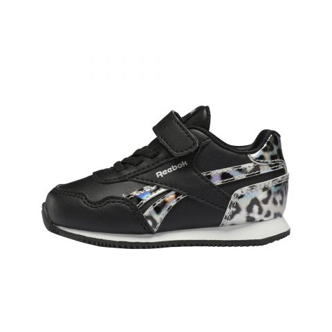 REEBOK ROYAL BLACK SILVER ANIMAL PRINT TD 