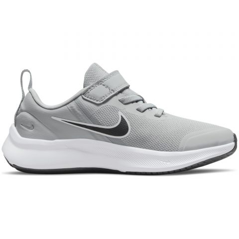 NIKE STAR RUNNER 3 LIGHT GREY BLACK PS JR