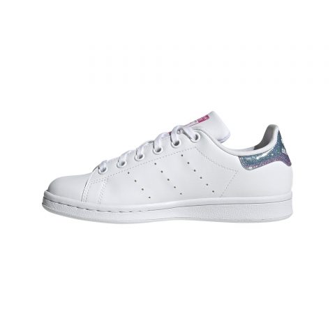 ADIAS STAN SMITH WHITE-SPARKLE PINK PETROL  JR