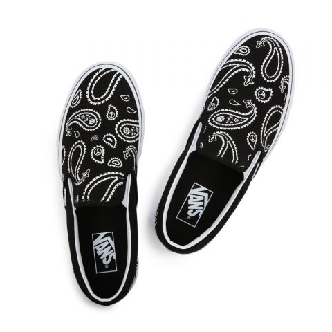 VANS SLIP-ON PEACE PAISLEY/BLACK UNISEX