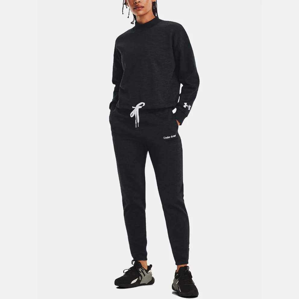 UNDER ARMOUR PANT ESSENTIAL SCRIPT BLACK WMNS