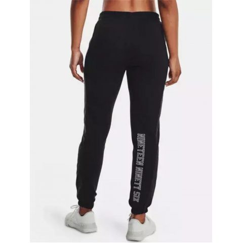 UNDER ARMOUR PANT RIVAL FLEECE BLACK WMNS 