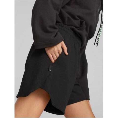 PUMA SHORTS DOWNTOWN HIGH WAISTED BLACK WMNS