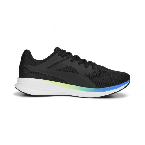 PUMA TRNSPORT  BLACK LIME JR
