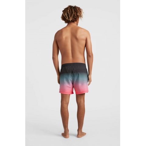 O'NEILL SWIM SHORTS CALI GRADIENT 15'' SWIM SHORTS BLACK TURQ PINK MAN