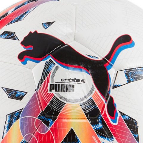PUMA FOOTBALL ORBITA 6 MS WHITE MULTICOLOR