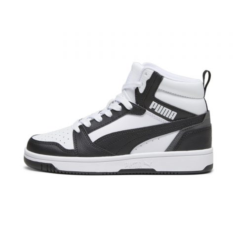 PUMA REBOUND V6 HI BLACK WHITE JR