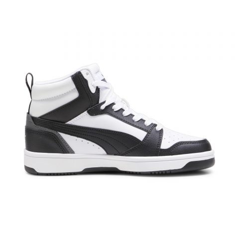 PUMA REBOUND V6 HI BLACK WHITE JR