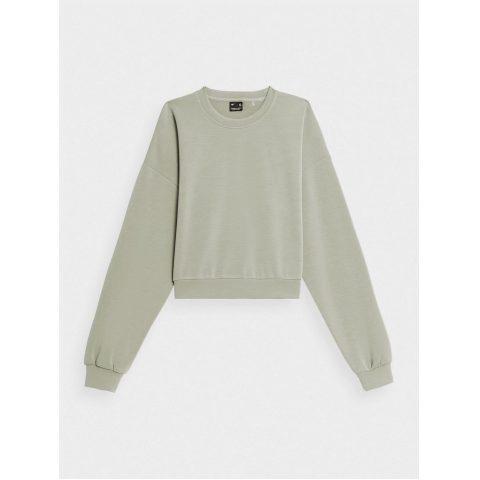 4F CREW NECK TOP MODAL OLIVE WMNS
