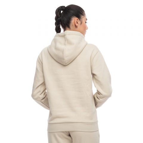 BE:NATION HOODY TOP NATUREVERSE GREIGE WMNS