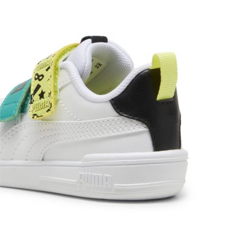 PUMA MULTIFLEX SL MASKED HERO WHITE YELLOW VELCRO TD