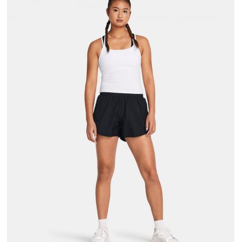 UNDER ARMOUR SHORTS NAYLON BLACK WMNS