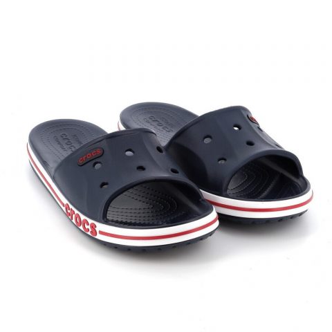 CROCS BAYABAND SLIDE BLUE WHITE UNISEX