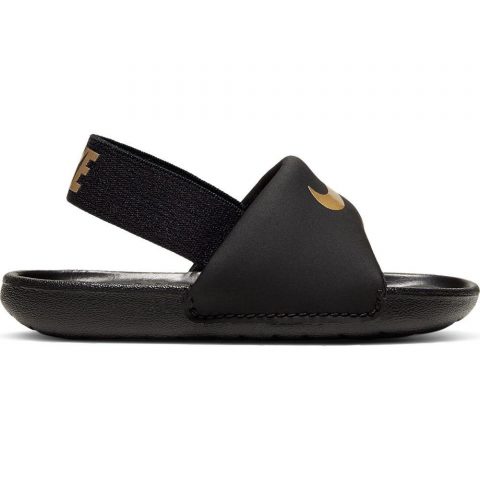 NIKE SLIDE KAWA BLACK GOLD TD