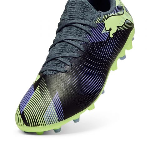 PUMA FUTURE 7 PLAY MG ELEKTRO PURPLE GREEN MAN
