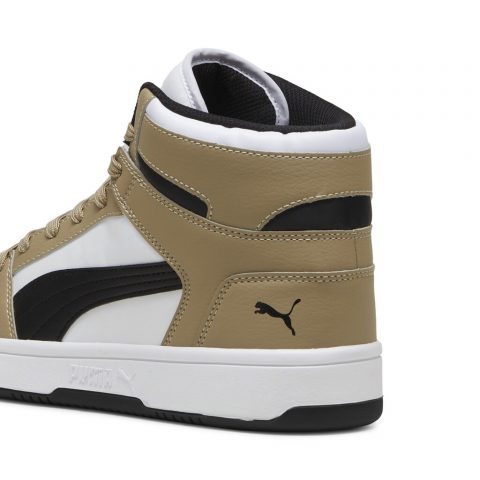 PUMA REBOUND V6 HI CHAKI BLACK WHITE MAN