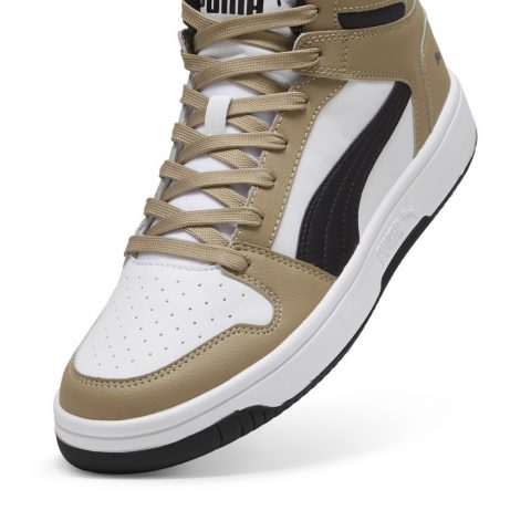 PUMA REBOUND V6 HI CHAKI BLACK WHITE MAN