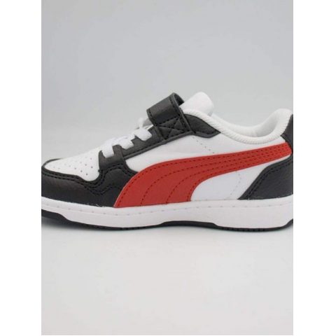 PUMA REB-L WHITE BLACK RED TD