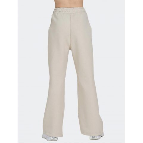 TARGET PANT WIDE LEG LOOSE VELOUR ECRU WMNS