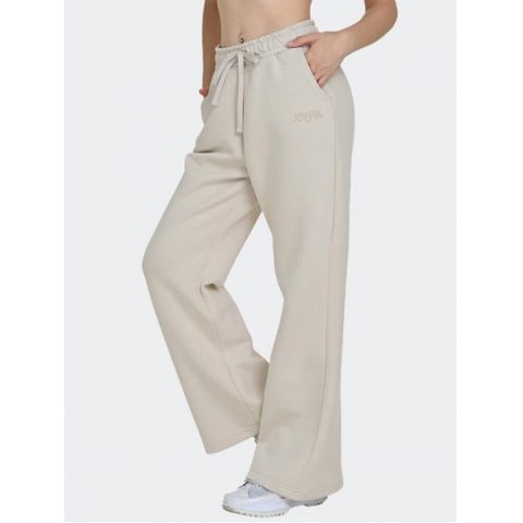 TARGET PANT WIDE LEG LOOSE VELOUR ECRU WMNS
