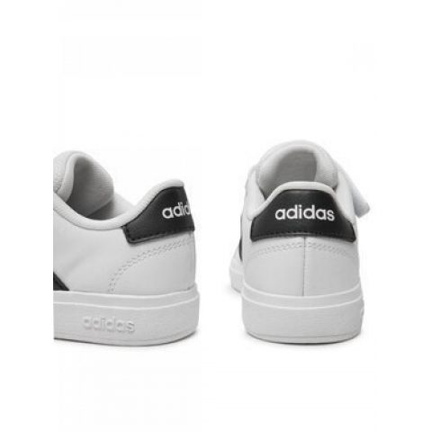 ADIDAS GRAND COURT 2.0 WHITE BLACK PS JR