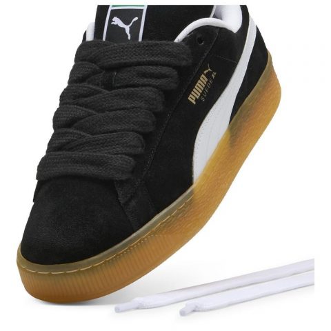 PUMA SUEDE XL BLACK WHITE GUM MAN