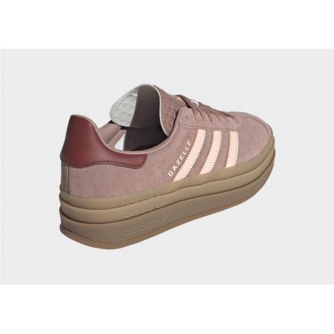 ADIDAS GAZELLE BOLD BEIGE PINK GUM SOLE WMNS 