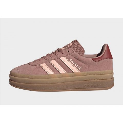 ADIDAS GAZELLE BOLD BEIGE PINK GUM SOLE WMNS 