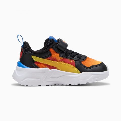 PUMA TRINITY LITE HOT WHEELS BLACK BLUE ORANGE TD 