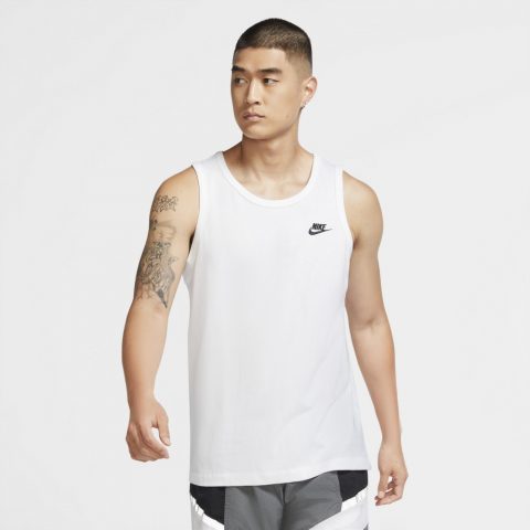 NIKE TANK NSW WHITE MAN 