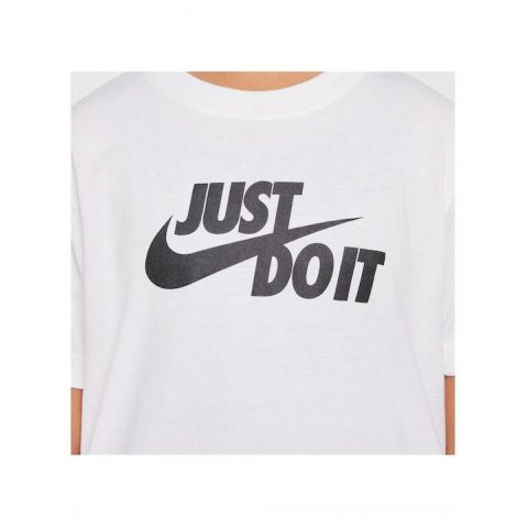 NIKE TS JDI WHITE BLACK JR 