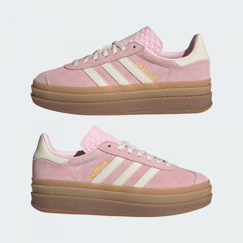 ADIDAS GAZELLE BOLD LIGHT PINK ECRU WMNS 
