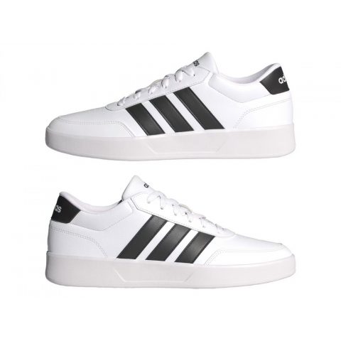 ADIDAS BREAKNET 3.0 WHITE BLACK MAN
