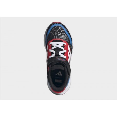 ADIDAS RUNFALCON SPIDER MAN BLACK RED WHITE PS JR 