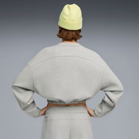 PUMA CREW NECK CLOUDSPUN LIGHT GREY WMNS 