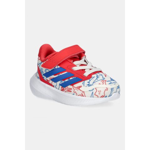 ADIDAS RUNFALCON DINO OFF WHITE RED BLUE TD