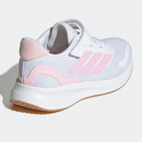 ADIDAS RUNFALCON 5 EL WHITE LIGHT PINK PS JR