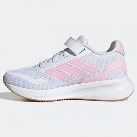 ADIDAS RUNFALCON 5 EL WHITE LIGHT PINK PS JR