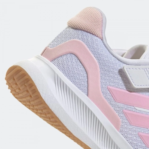 ADIDAS RUNFALCON 5 EL WHITE LIGHT PINK PS JR