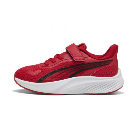 PUMA POUNCE LITE RED BLACK PS JR