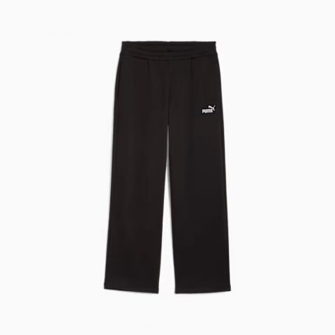 PUMA PANT COMFORT STRAIGHT FL ESS NO1 LOGO BLACK WMNS 