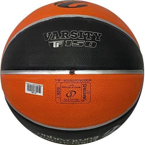 SPALDING BB TF-150 EURO BLACK ORANGE SILVER 