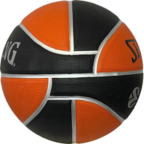 SPALDING BB TF-150 EURO BLACK ORANGE SILVER 
