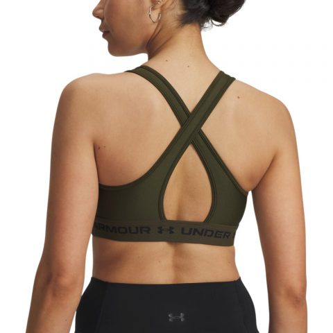 UNDER ARMOUR BRA UA MID CLASSIC CHAKI WMNS