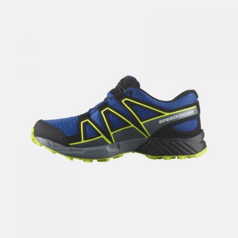 SALOMON SPEEDCROSS WP BLUE YELLOW JR 